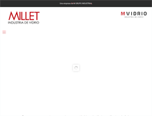 Tablet Screenshot of millet.com.mx